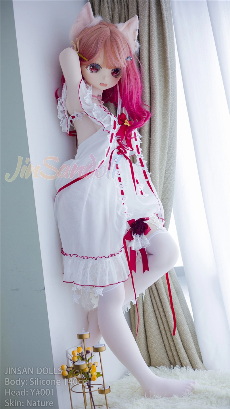 WM Silicone 140cm Anime Sex Doll with PVC head#Y001