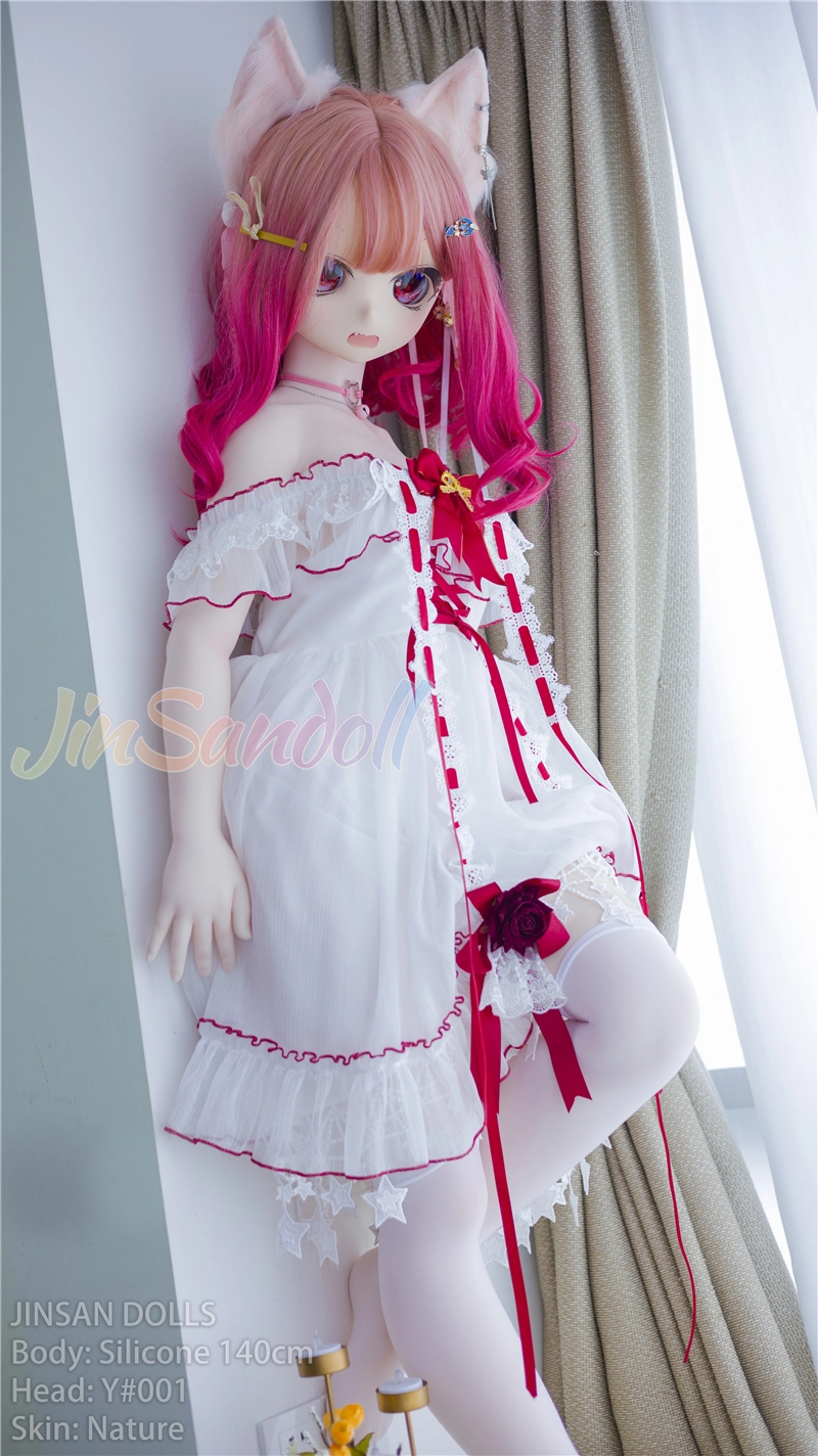 WM Silicone 140cm Anime Sex Doll with PVC head#Y001