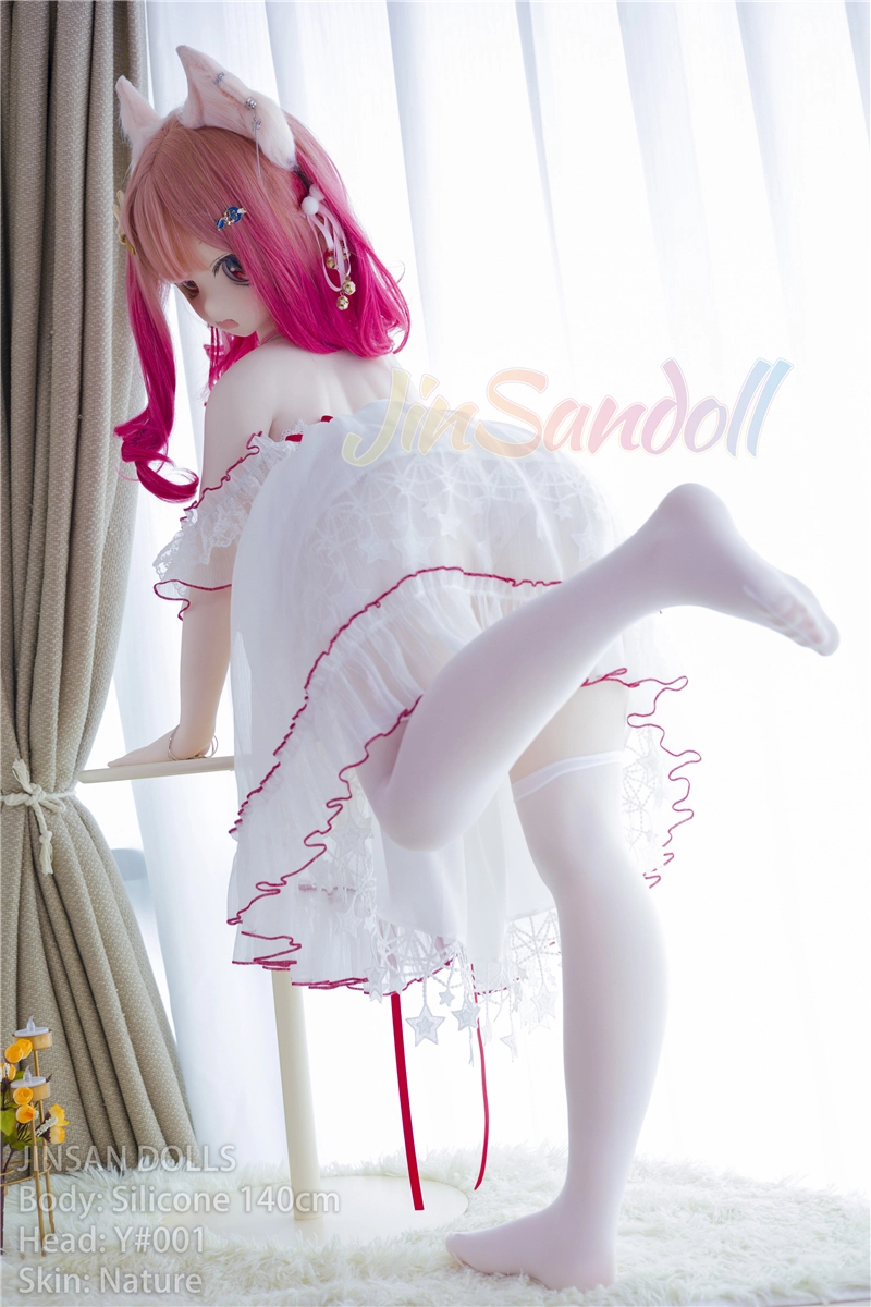 WM Silicone 140cm Anime Sex Doll with PVC head#Y001