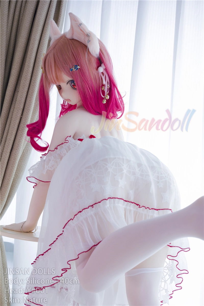 WM Silicone 140cm Anime Sex Doll with PVC head#Y001