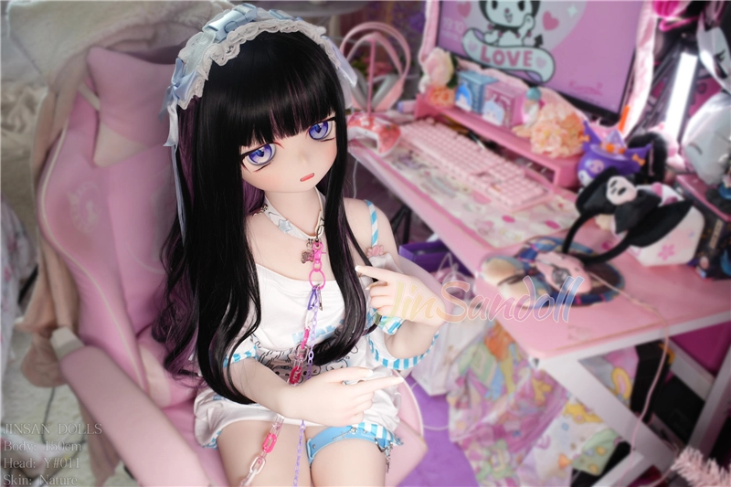 WM S-TPE 150cm (4ft11) Anime TPE Sex Doll with PVC Head #Y011