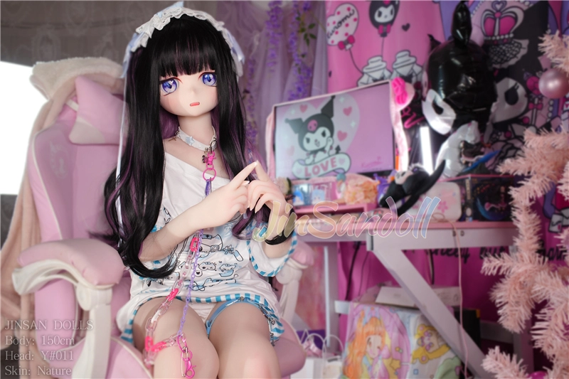 WM S-TPE 150cm (4ft11) Anime TPE Sex Doll with PVC Head #Y011