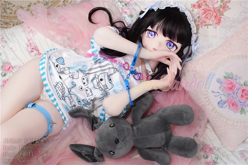 WM S-TPE 150cm (4ft11) Anime TPE Sex Doll with PVC Head #Y011
