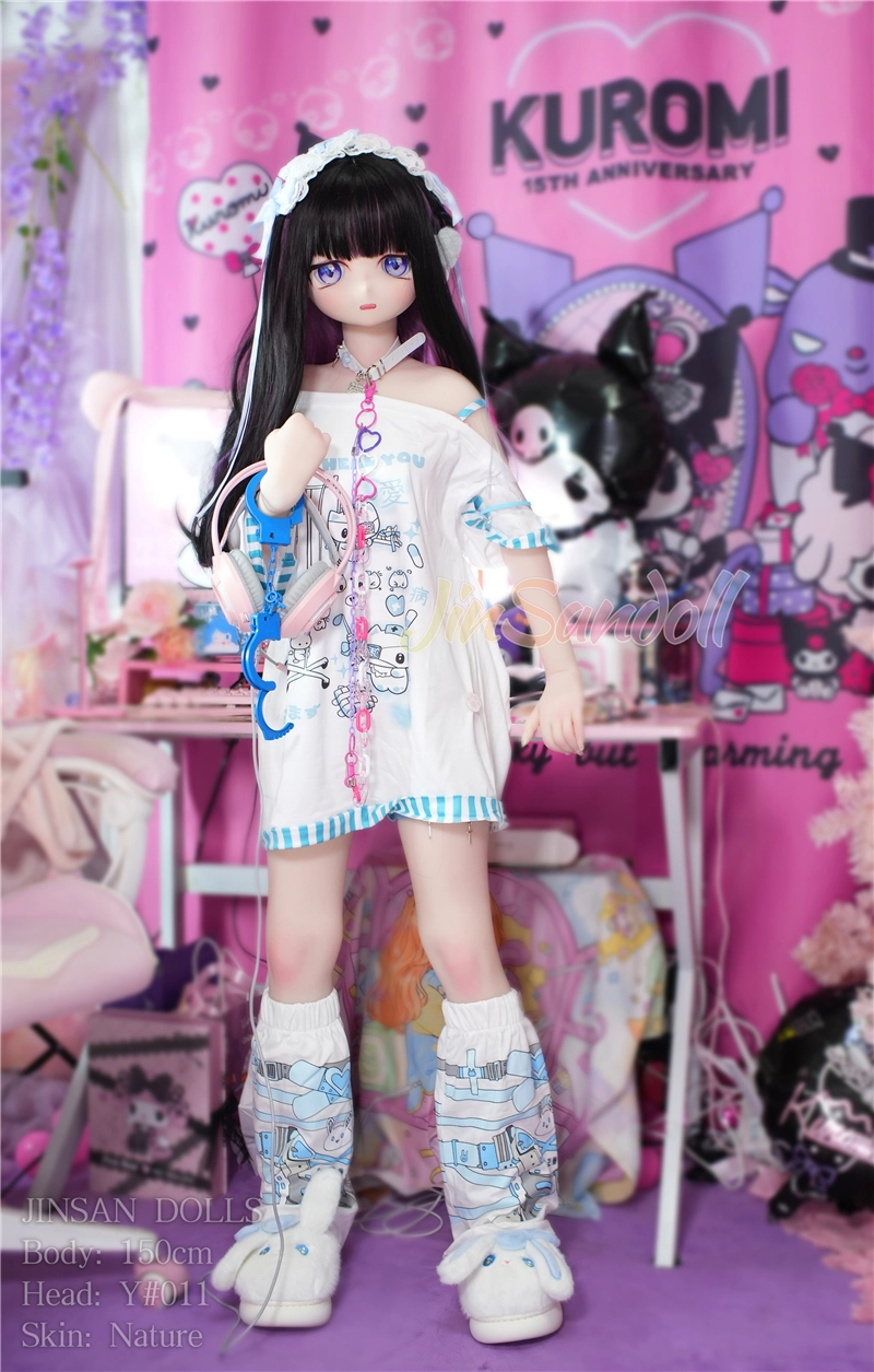 WM S-TPE 150cm (4ft11) Anime TPE Sex Doll with PVC Head #Y011