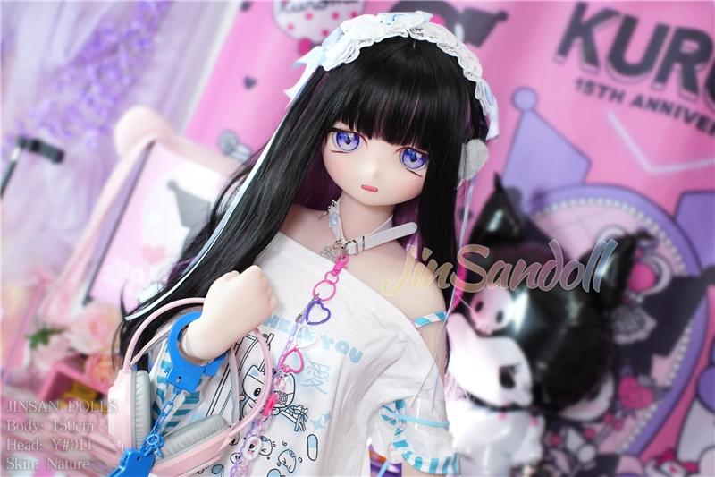WM S-TPE 150cm (4ft11) Anime TPE Sex Doll with PVC Head #Y011