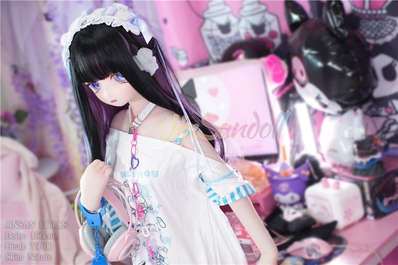 WM S-TPE 150cm (4ft11) Anime TPE Sex Doll with PVC Head #Y011