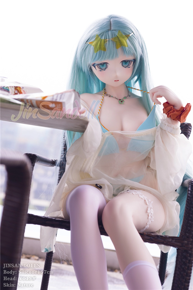 WM S-TPE 157cm Anime TPE Sex Doll with PVC Head #Y015