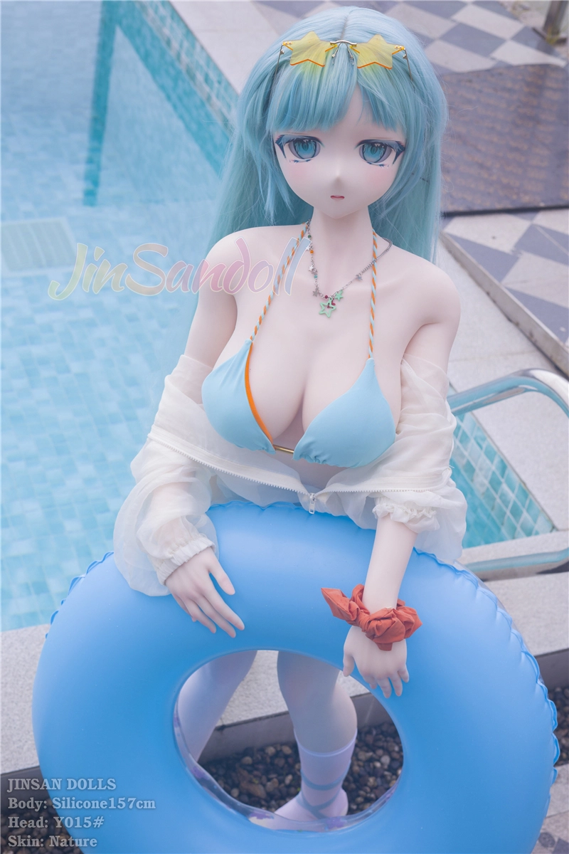 WM S-TPE 157cm Anime TPE Sex Doll with PVC Head #Y015