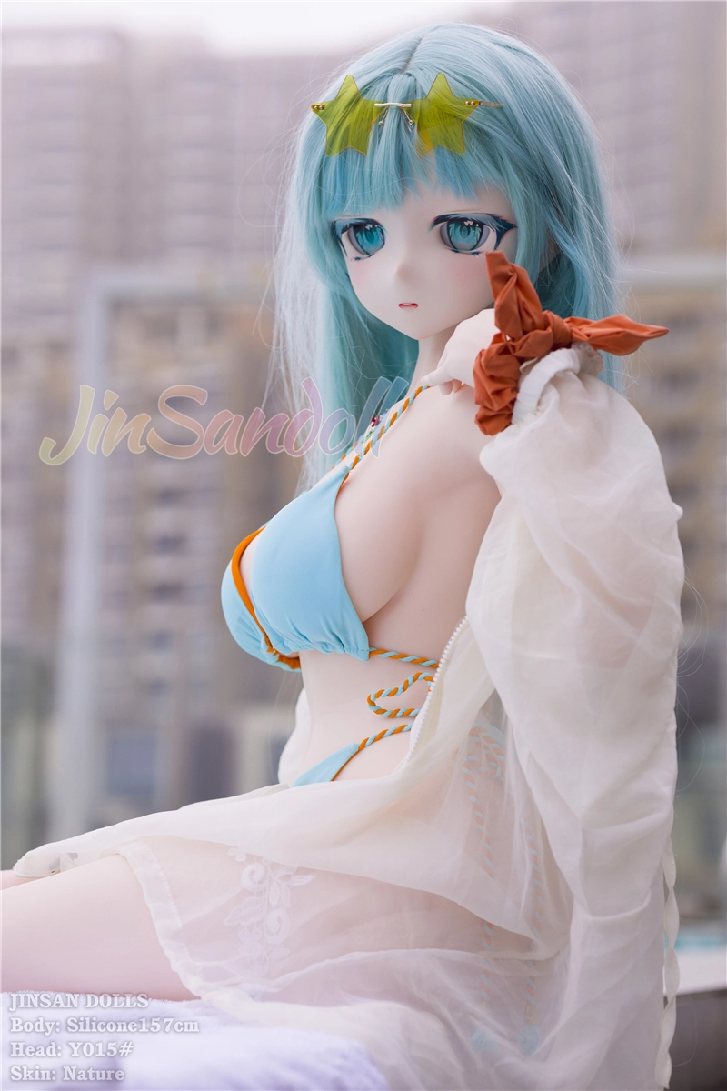 WM S-TPE 157cm Anime TPE Sex Doll with PVC Head #Y015