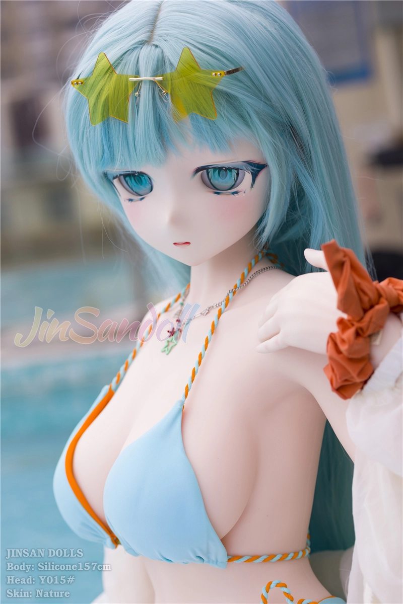 WM S-TPE 157cm Anime TPE Sex Doll with PVC Head #Y015