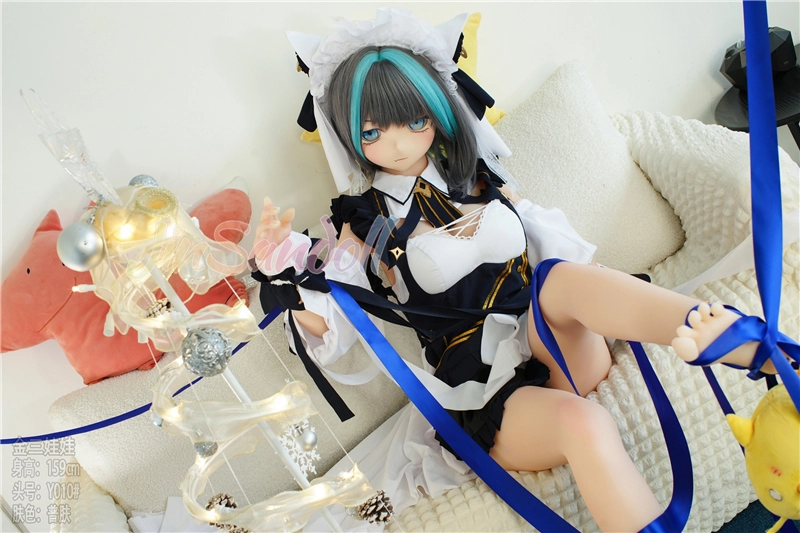 WM S-TPE 159cm (5ft2) Anime TPE Sex Doll with PVC Head #Y010