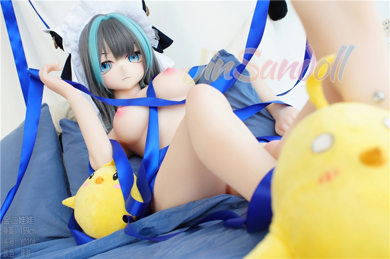 WM S-TPE 159cm (5ft2) Anime TPE Sex Doll with PVC Head #Y010