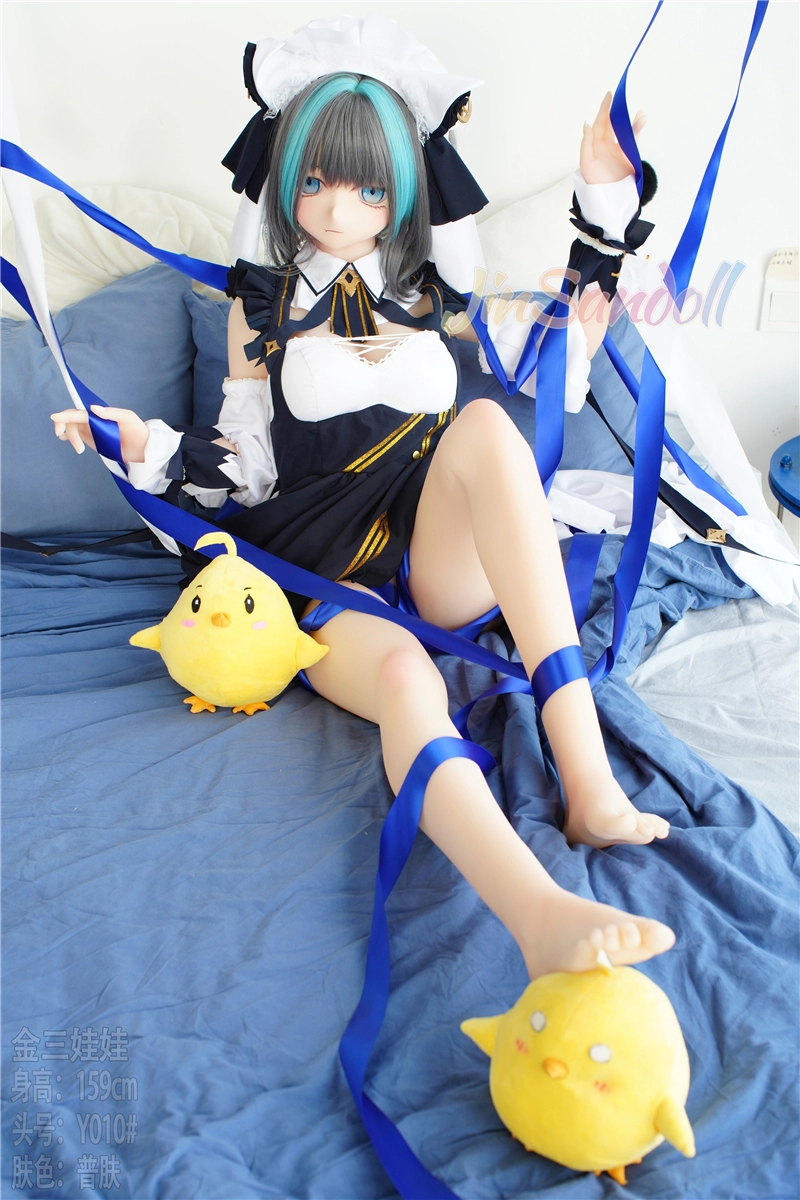 WM S-TPE 159cm (5ft2) Anime TPE Sex Doll with PVC Head #Y010