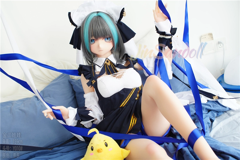 WM S-TPE 159cm (5ft2) Anime TPE Sex Doll with PVC Head #Y010
