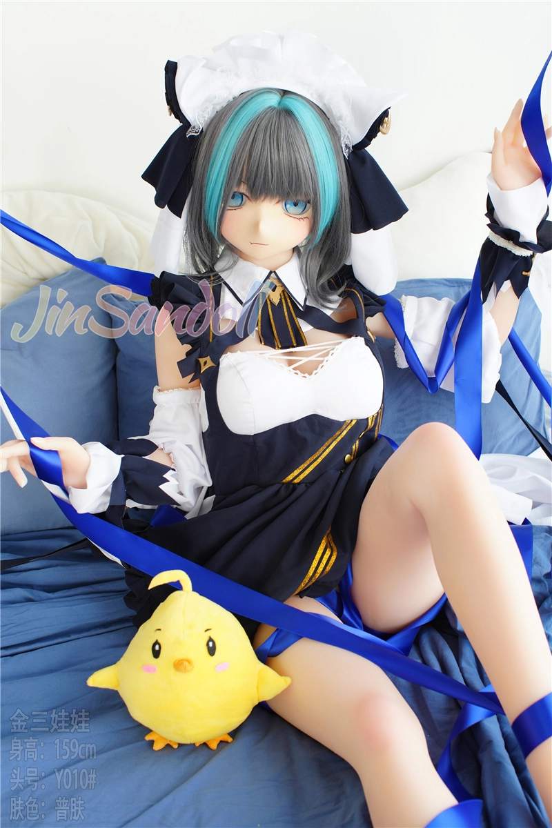 WM S-TPE 159cm (5ft2) Anime TPE Sex Doll with PVC Head #Y010