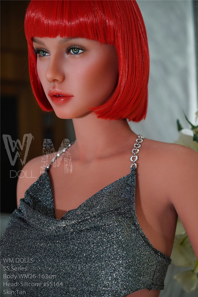 WMDOLL 163cm (5ft5) D-Cup Hybrid Sex Doll, S-TPE Body with Silicone ROS Head SS164