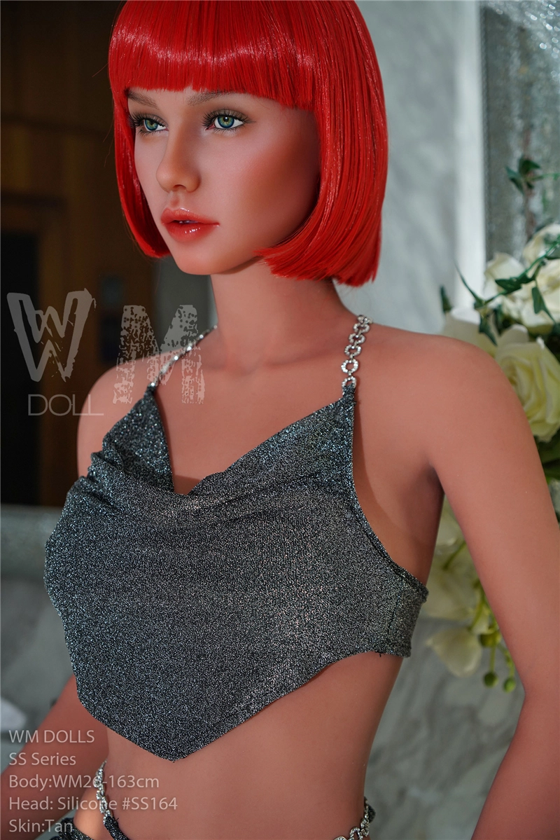 WMDOLL 163cm (5ft5) D-Cup Hybrid Sex Doll, S-TPE Body with Silicone ROS Head SS164