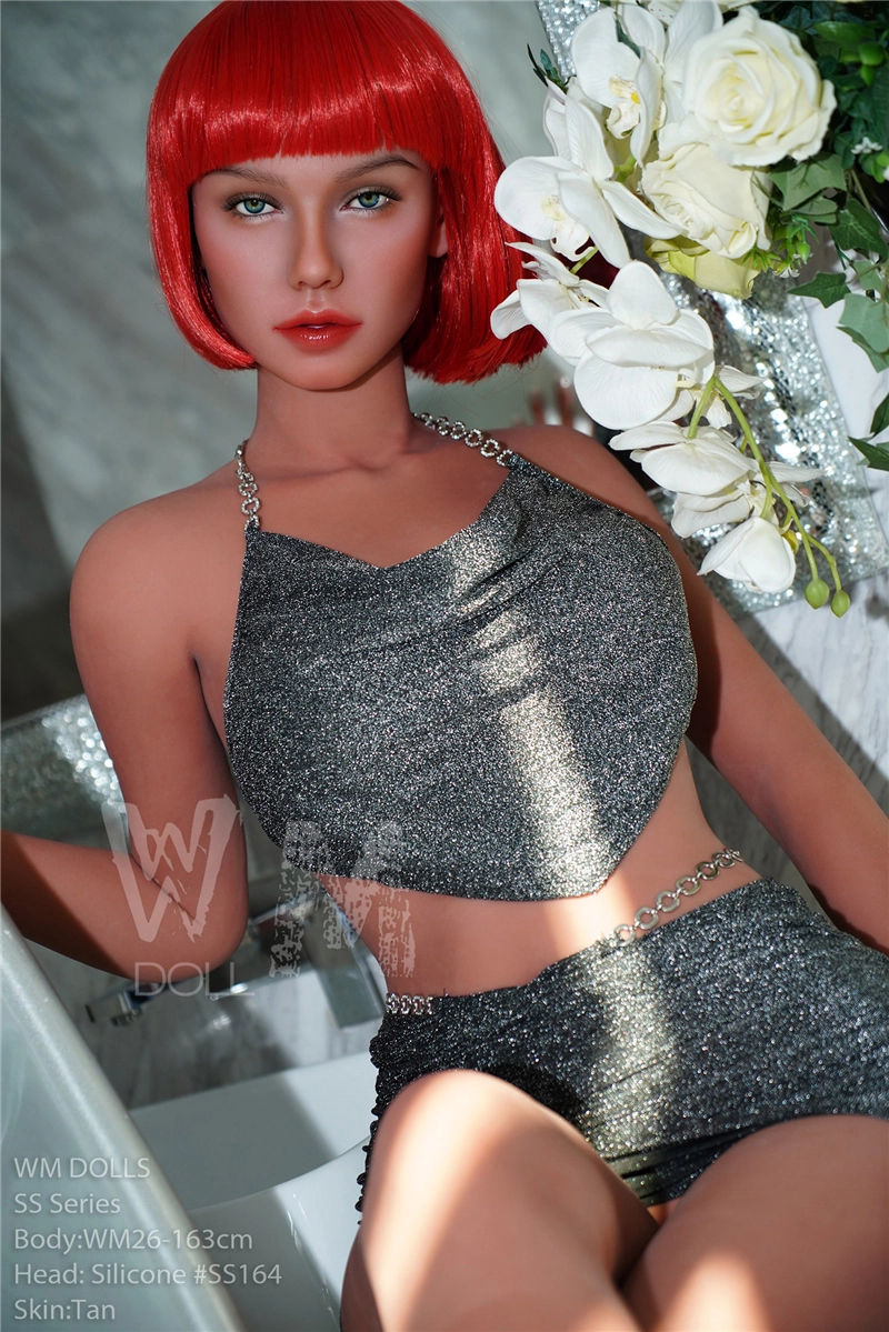 WMDOLL 163cm (5ft5) D-Cup Hybrid Sex Doll, S-TPE Body with Silicone ROS Head SS164