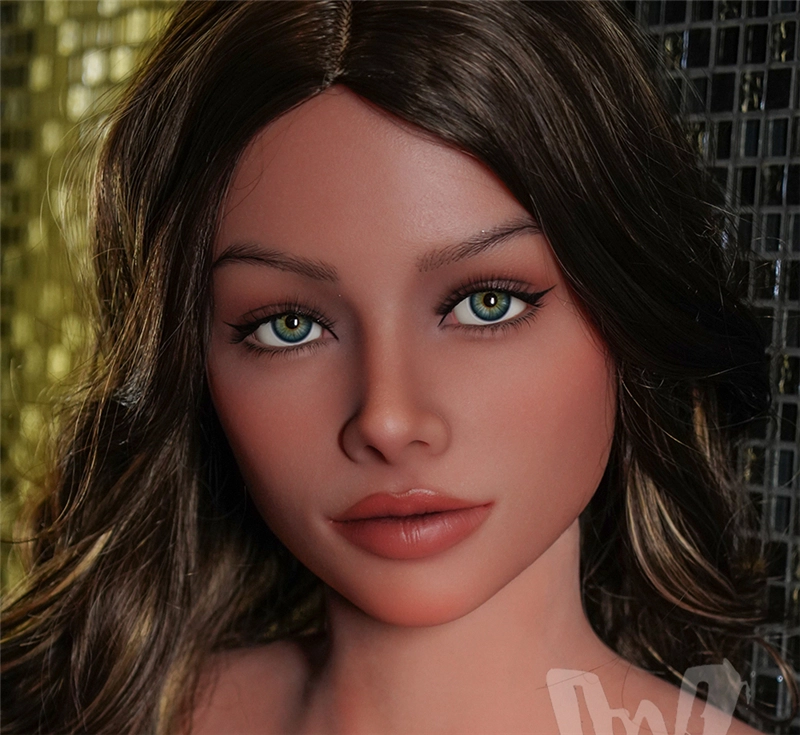 WM ROS Mouth Availble Silicone Sex Head#SS194 Tan Skin
