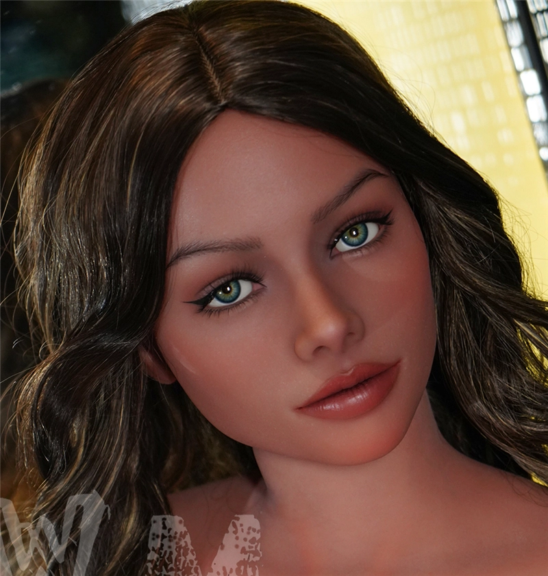 WM ROS Mouth Availble Silicone Sex Head#SS194 Tan Skin