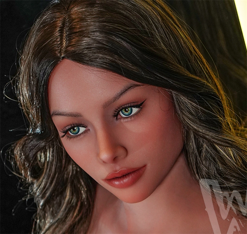 WM ROS Mouth Availble Silicone Sex Head#SS194 Tan Skin