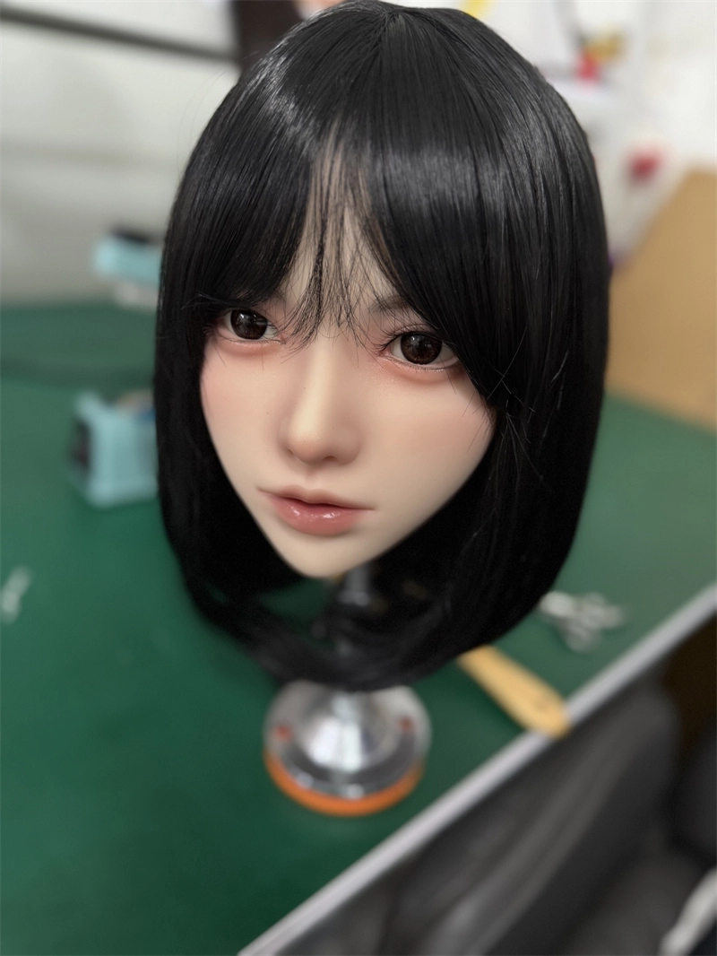 ROS Mouth Real Silicone Sex Doll Head LS78