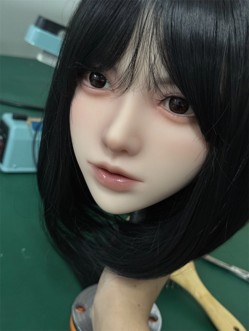 ROS Mouth Real Silicone Sex Doll Head LS78