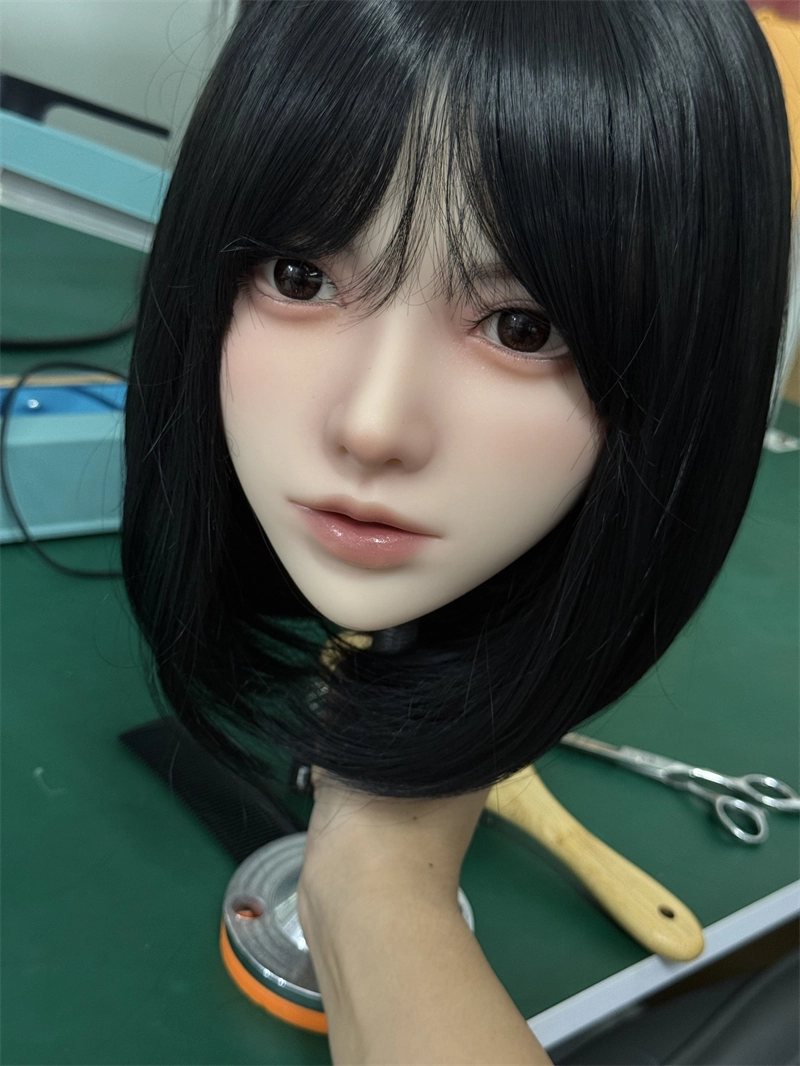 ROS Mouth Real Silicone Sex Doll Head LS78