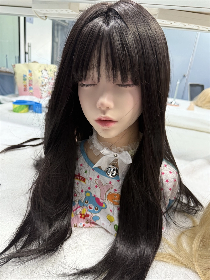 ROS Mouth Real Silicone Sex Doll Head LS82
