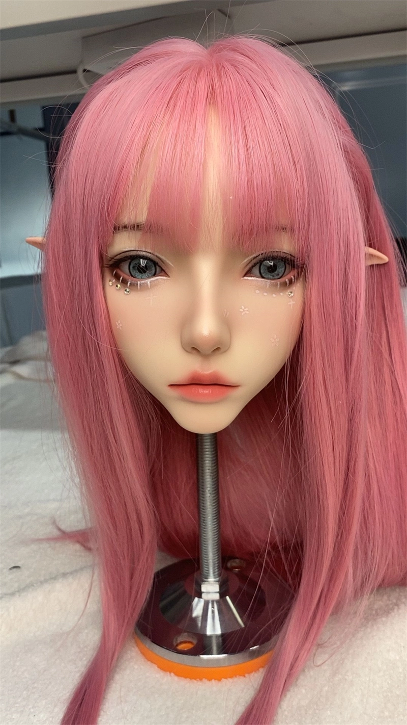 ROS Mouth Real Silicone Sex Doll Head LS85