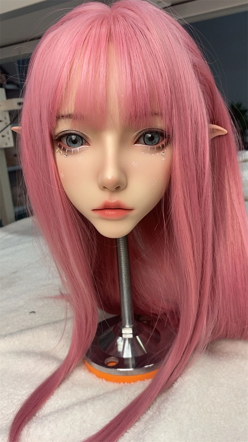 ROS Mouth Real Silicone Sex Doll Head LS85