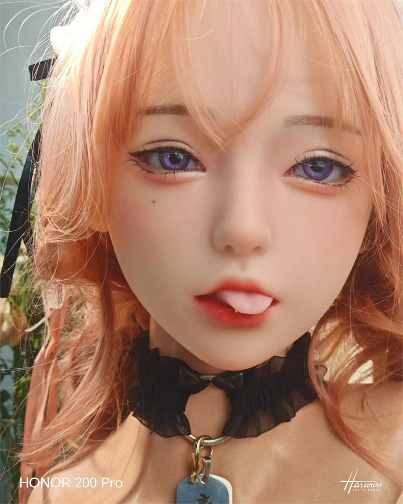 ROS Mouth Real Silicone Sex Doll Head LS87