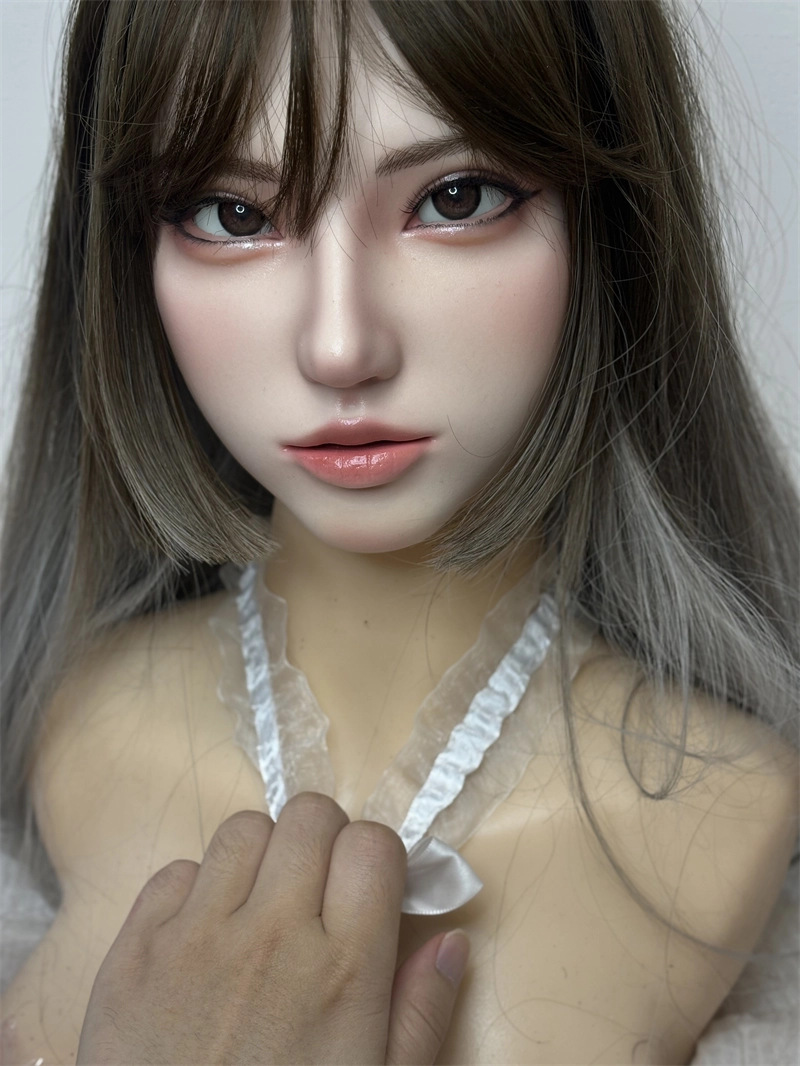 ROS Mouth Real Silicone Sex Doll Head LS95