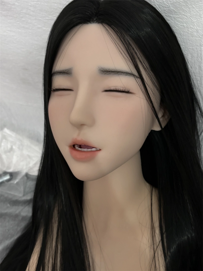 ROS Mouth Real Silicone Sex Doll Head LS96