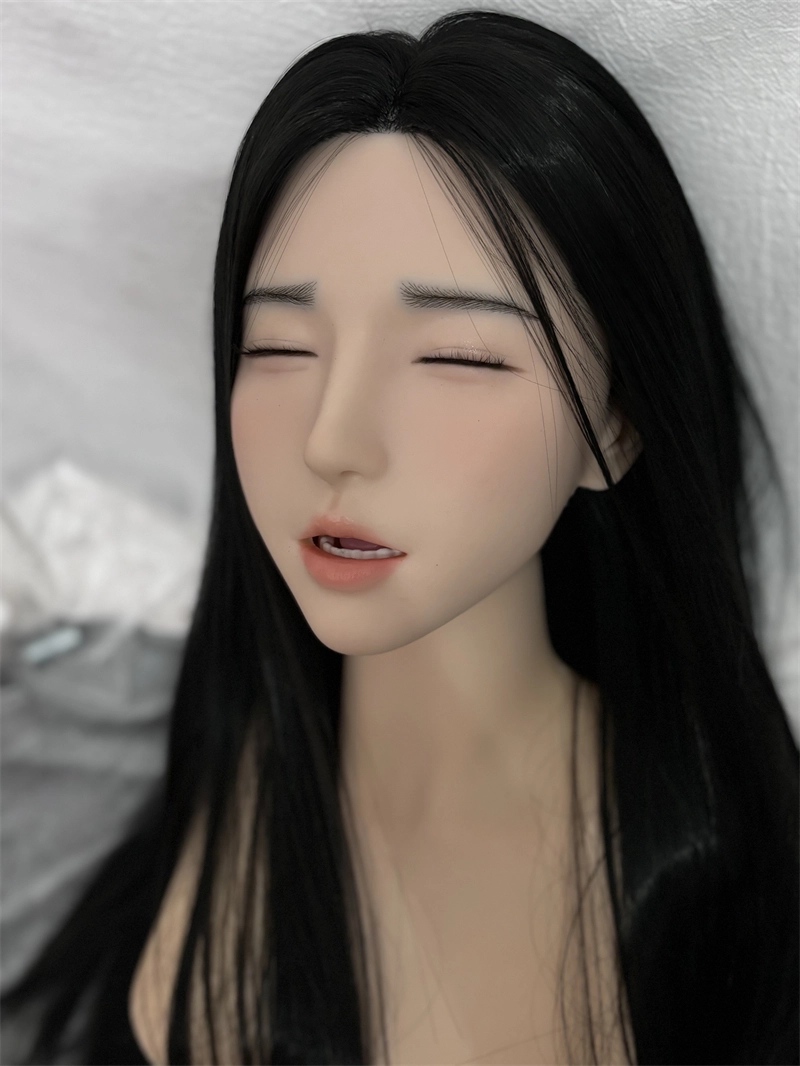 ROS Mouth Real Silicone Sex Doll Head LS96