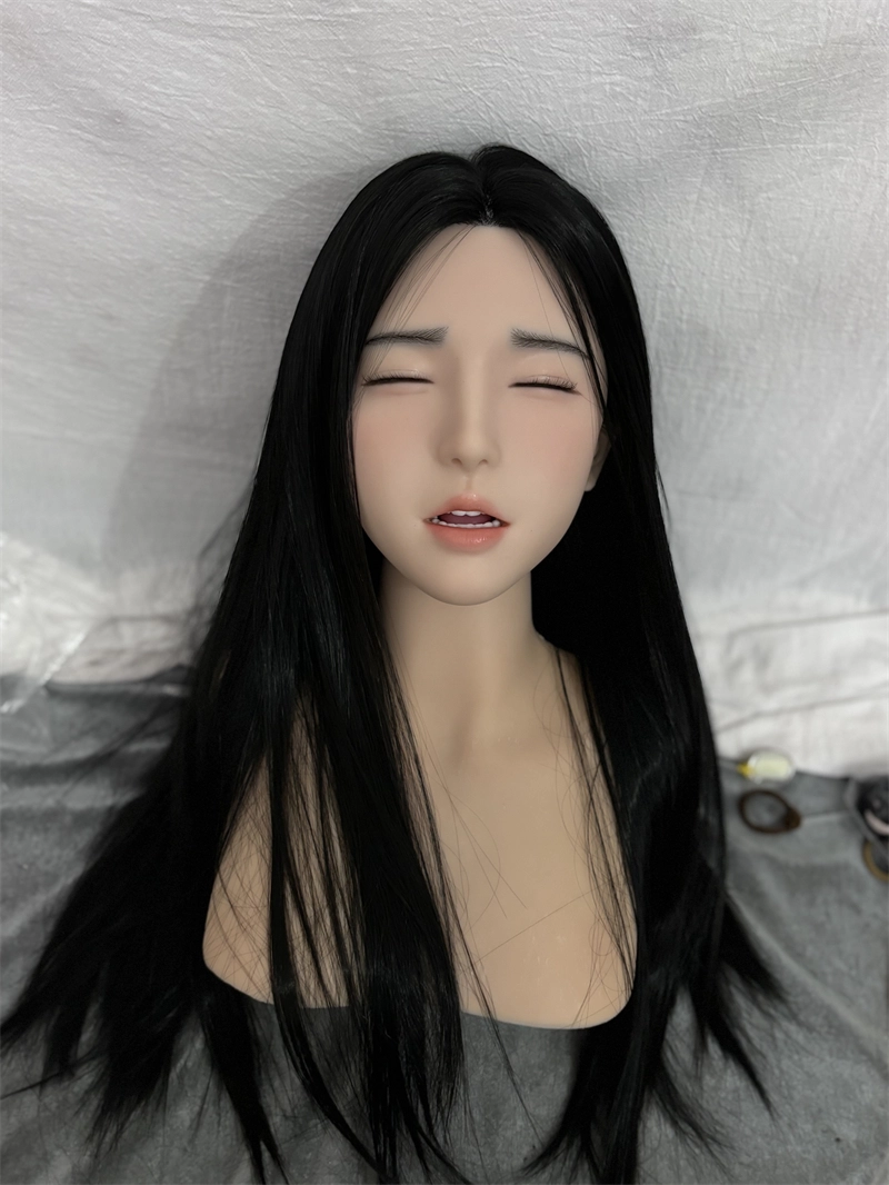 ROS Mouth Real Silicone Sex Doll Head LS96