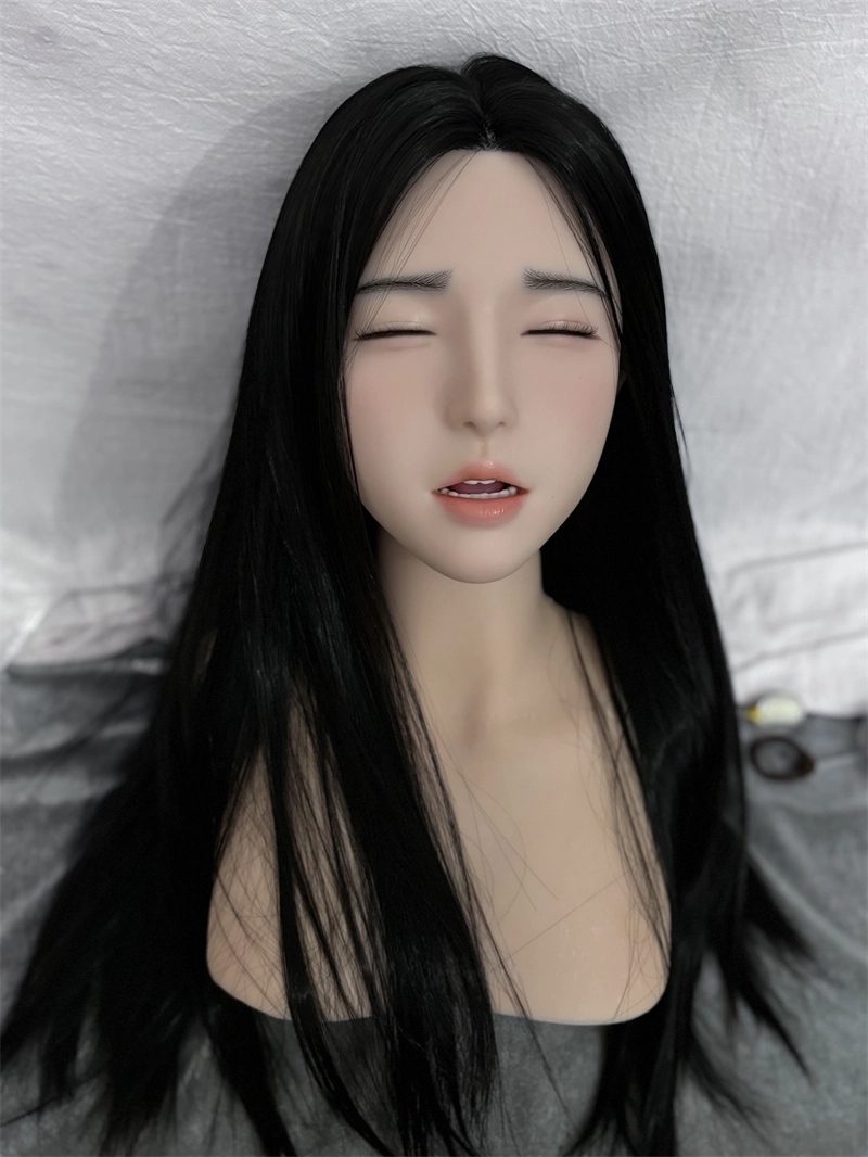 ROS Mouth Real Silicone Sex Doll Head LS96