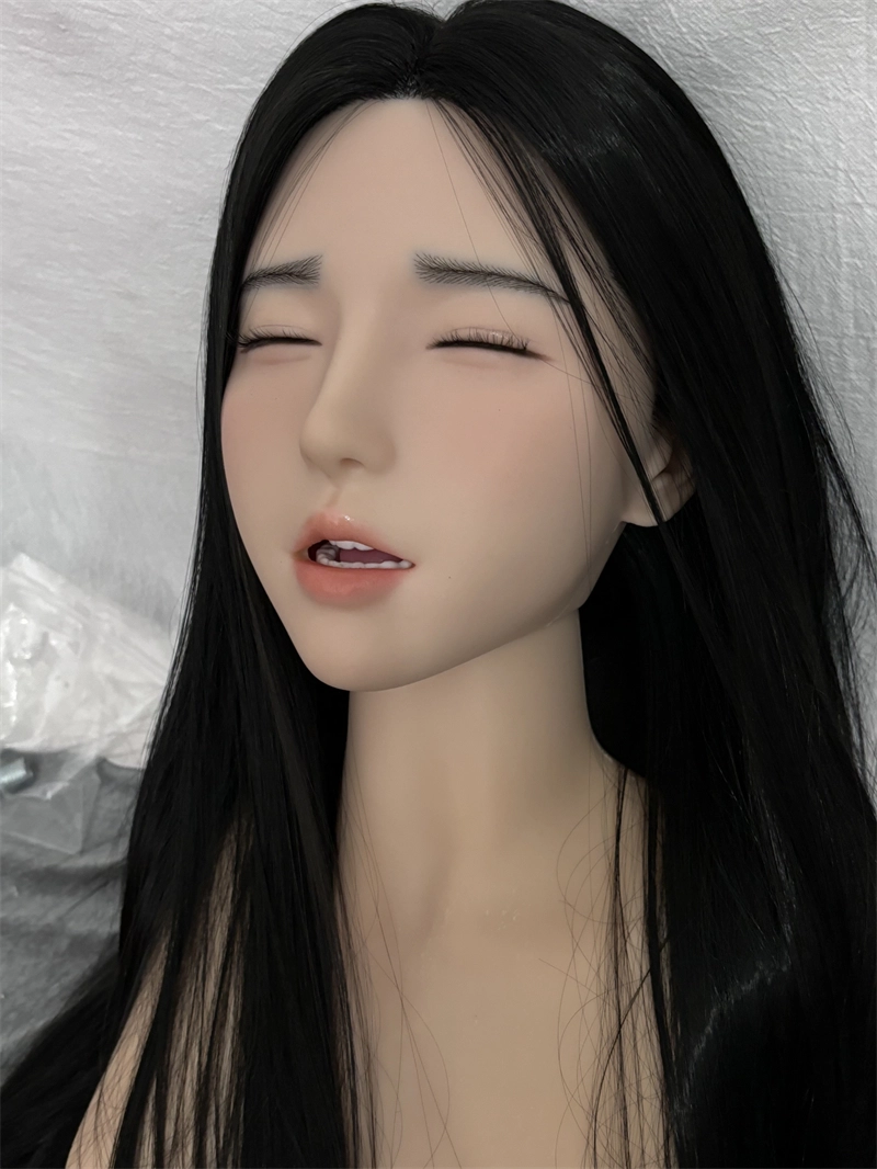 ROS Mouth Real Silicone Sex Doll Head LS96