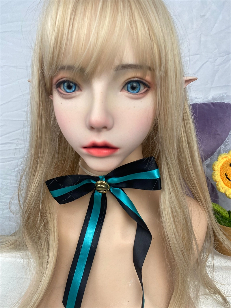 ROS Mouth Real Silicone Sex Doll Head LS97