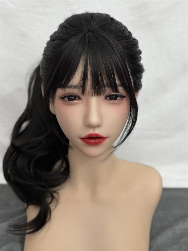 ROS Mouth Real Silicone Sex Doll Head LS100