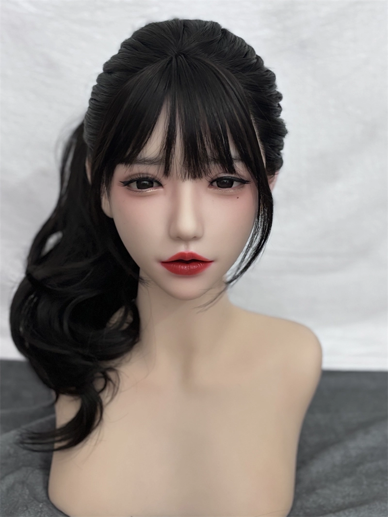ROS Mouth Real Silicone Sex Doll Head LS100