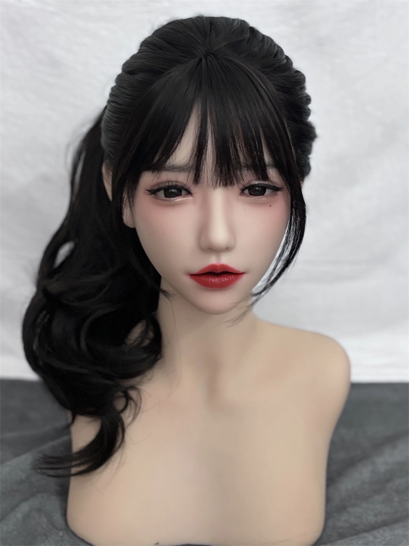 ROS Mouth Real Silicone Sex Doll Head LS100