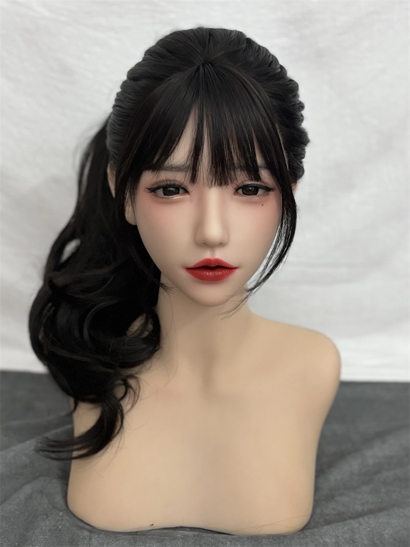 ROS Mouth Real Silicone Sex Doll Head LS100