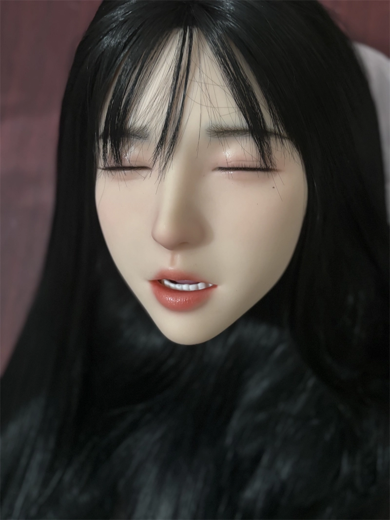ROS Mouth Real Silicone Sex Doll Head LS104