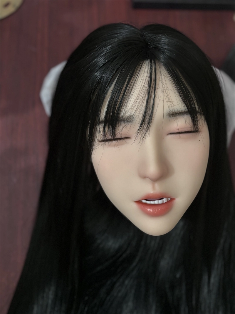 ROS Mouth Real Silicone Sex Doll Head LS104
