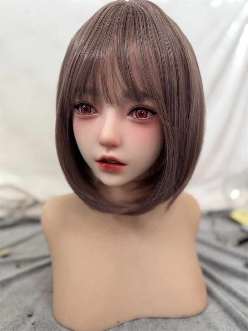 ROS Mouth Real Silicone Sex Doll Head LS105