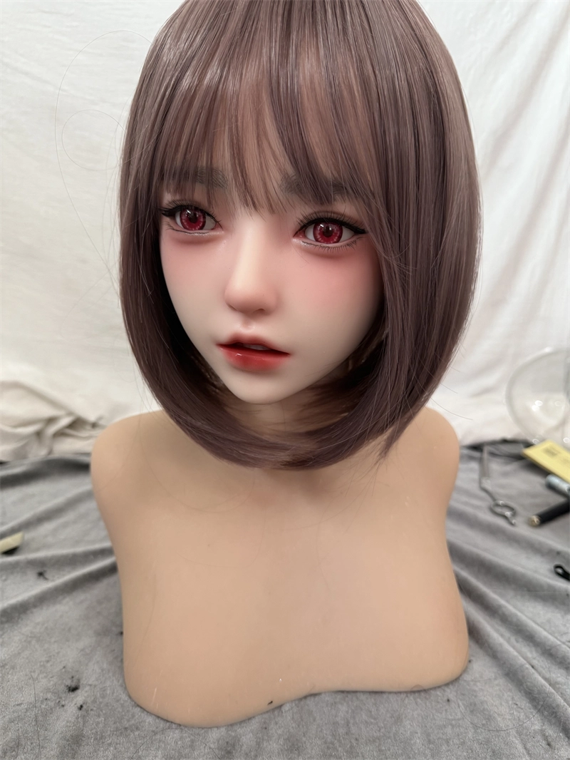 ROS Mouth Real Silicone Sex Doll Head LS105