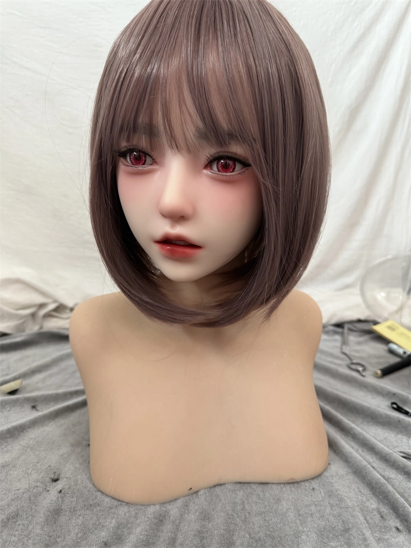 ROS Mouth Real Silicone Sex Doll Head LS105