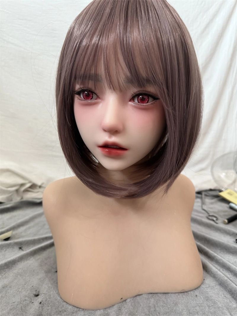 ROS Mouth Real Silicone Sex Doll Head LS105