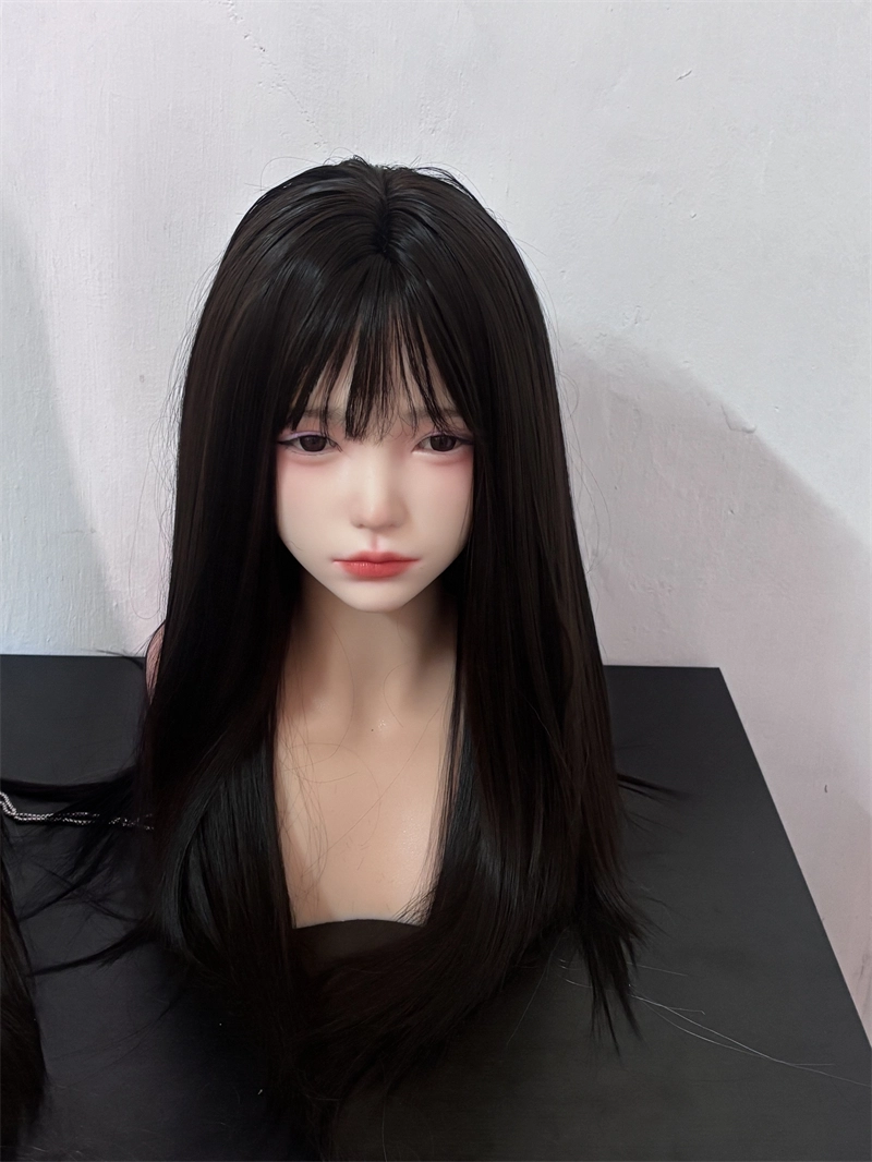 ROS Mouth Real Silicone Sex Doll Head With Close And Open Eyes LS108